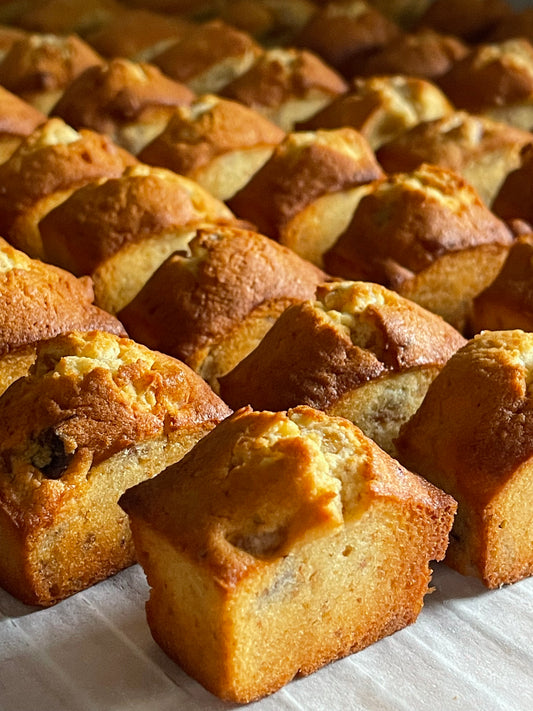 Petits cakes figues et écorces d’oranges