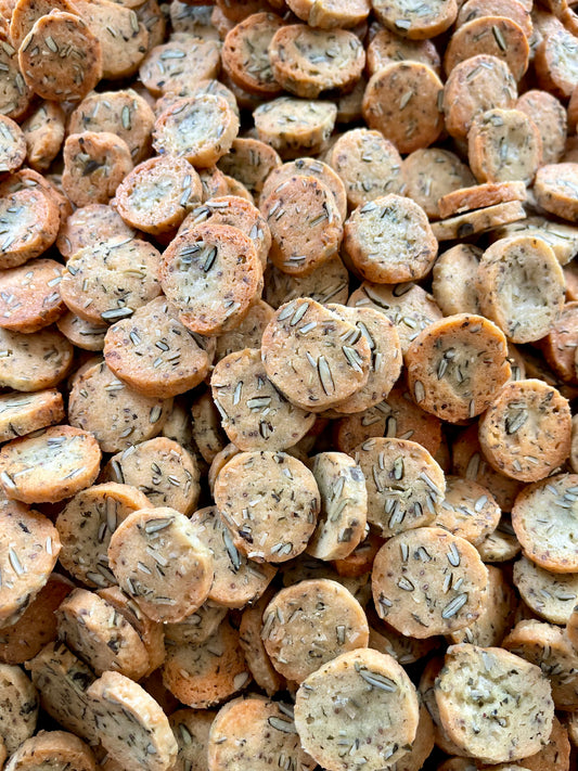 Biscuits pour l’apéritif - Parmesan/Graines de courge