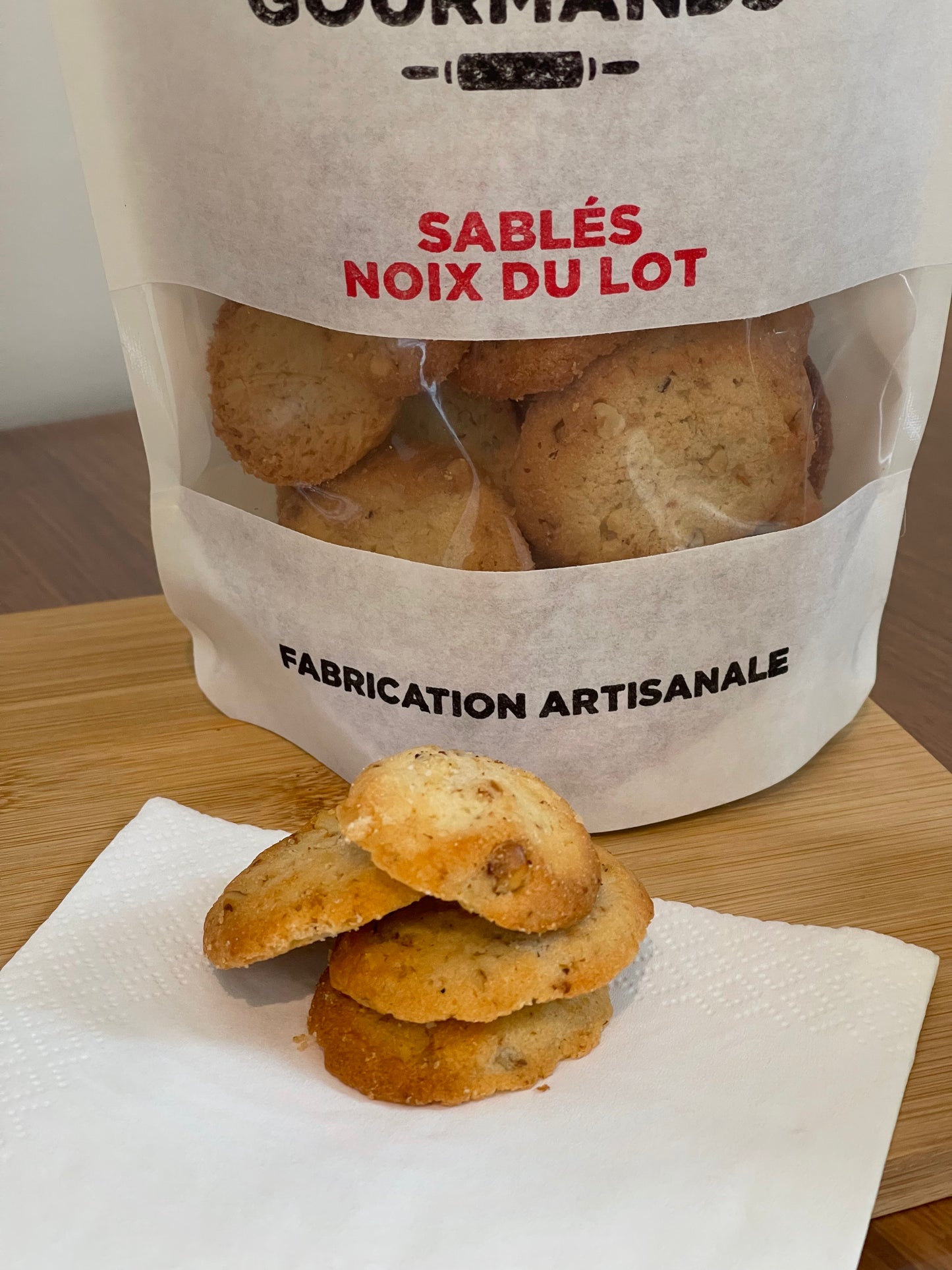 Sablés aux noix du Lot