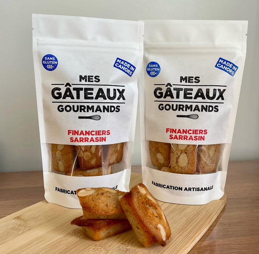 Financiers au sarrasin (sans gluten)
