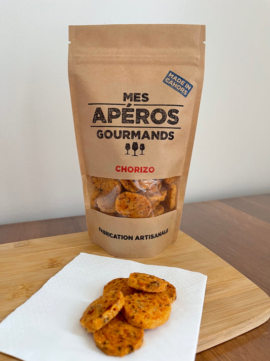 Biscuits pour l’apéritif - Chorizo/Emmental
